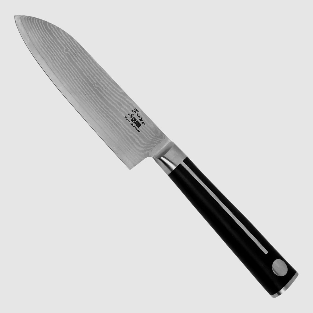 Fudo Small Santoku Hocho, 33 - Damascato 33Lagig