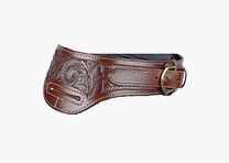 Custom pasek Buscadero Med .44/.45 brązowy RH