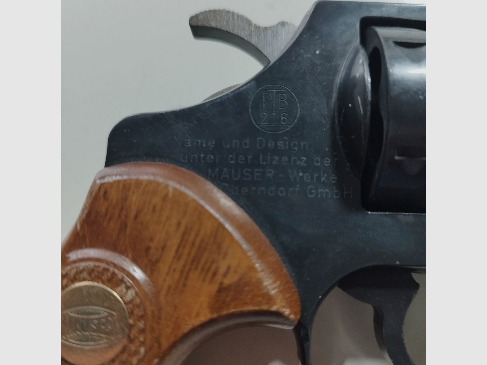 Mauser Schreckschuss Revolver K 50 Kaliber 9 mm RK (.380 Knall)