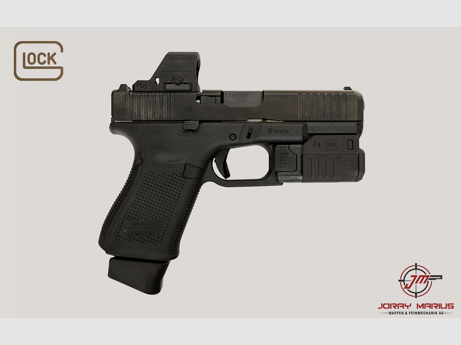 Glock 19 Gen5 FS MOS 9mm Para, Bild 1 von 3