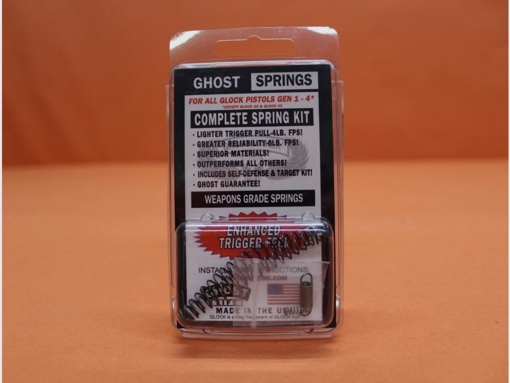 Ghost Inc. Glock (-Gen.4): Ghost Complete Spring Kit (GHO_GCSCK), image 1 of 4