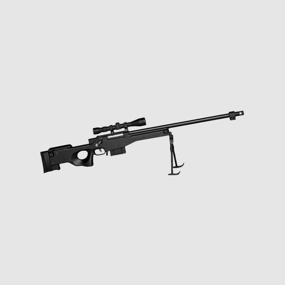 Miniatur-Scharfschütze SR L96A1 Black Goatguns, Bild 1 von 3