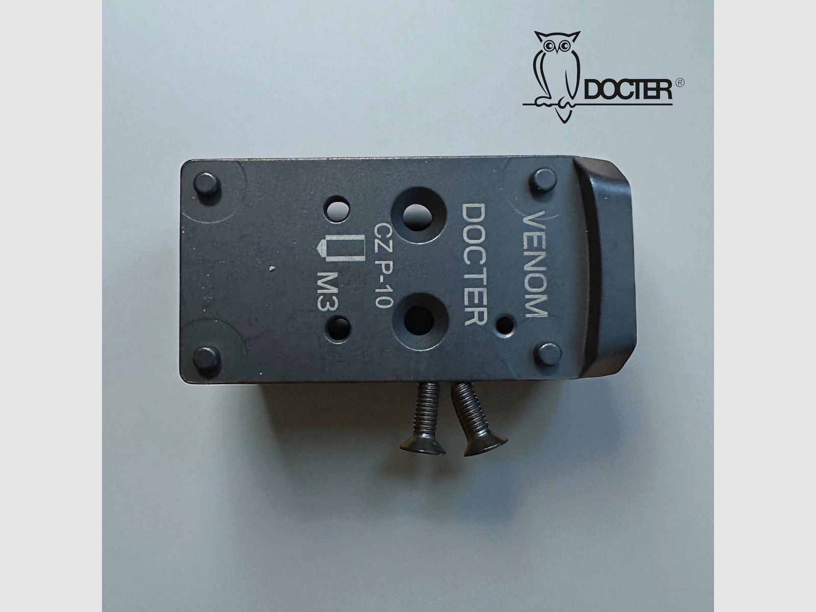 CZ adapter plate for P10 OR Doctor Venom