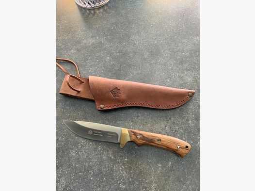 Puma Jagdmesser SGB Teton mit Lederscheide, neu