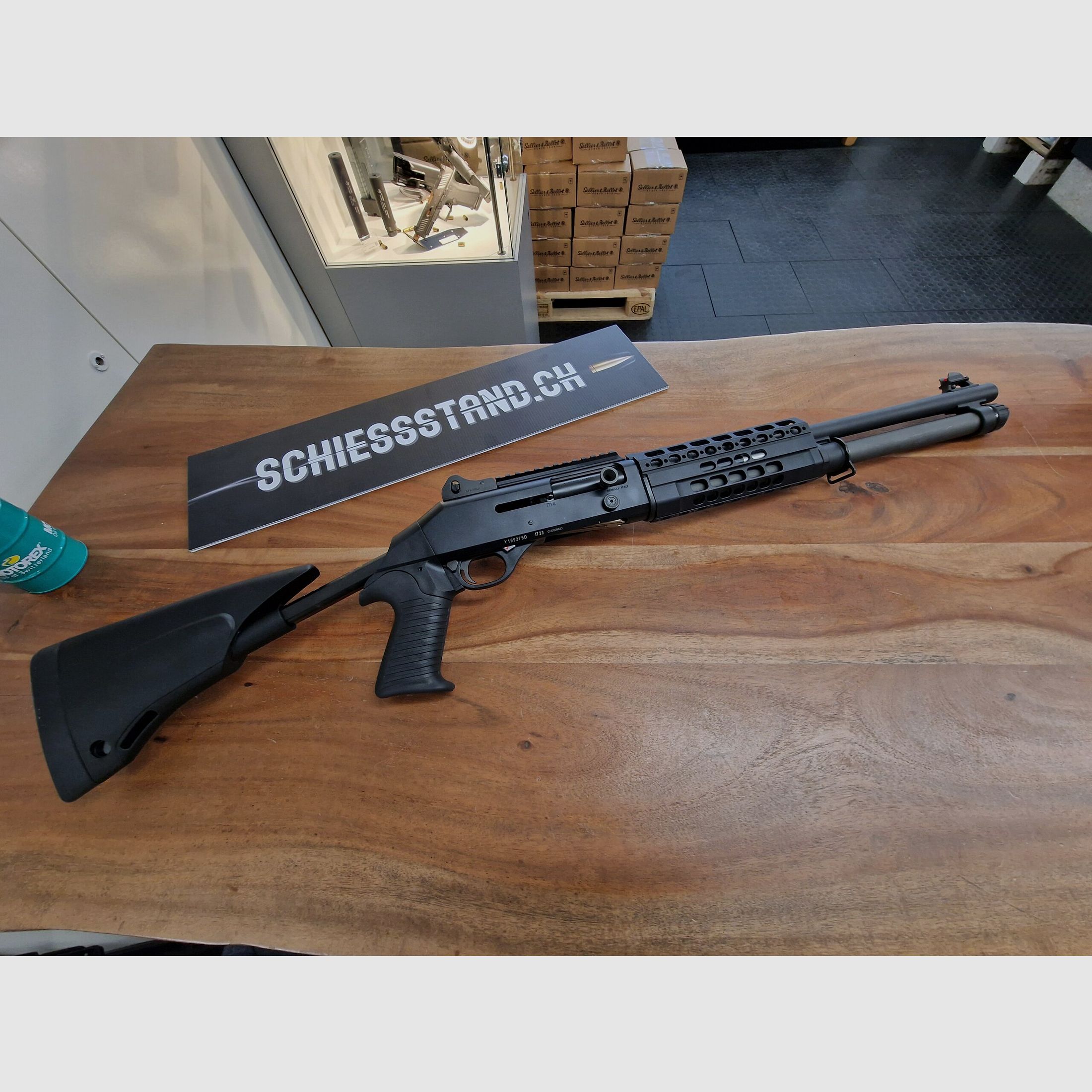 Benelli – Halbauto / M4 T-PRO Black / 12/76 / 47 cm / 6+1, Bild 2 von 2