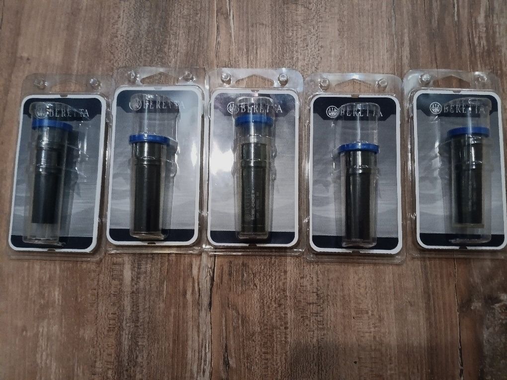 5 Stück original BERETTA MC-12 Black Edition +20mm Chokes (XF,LF,IM,M,IC) Guter Gebrauchtzustand!