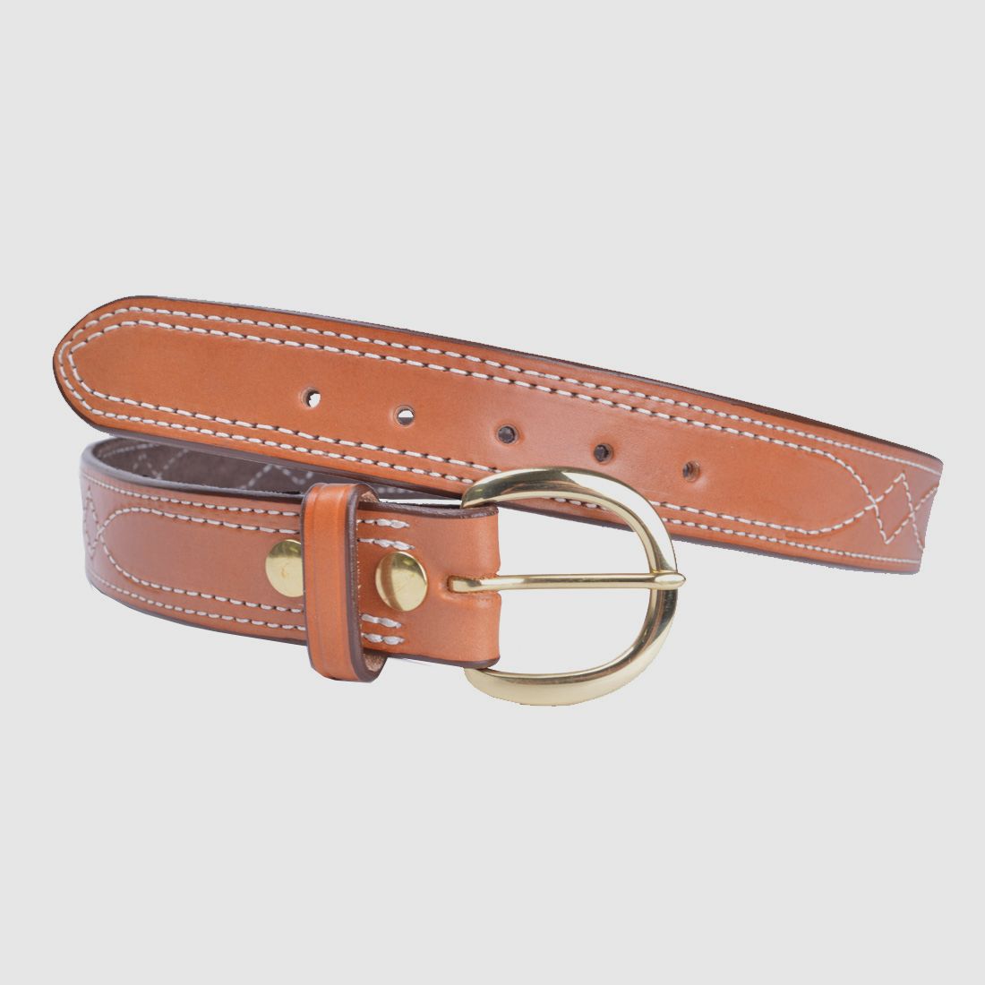 Belt LS Casual 36" Tan Plain, afbeelding 2 van 3