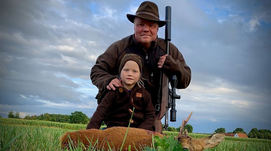 Blattjagd - Vater und Tochter auf Bockjagd #jagd #waidmannsheil