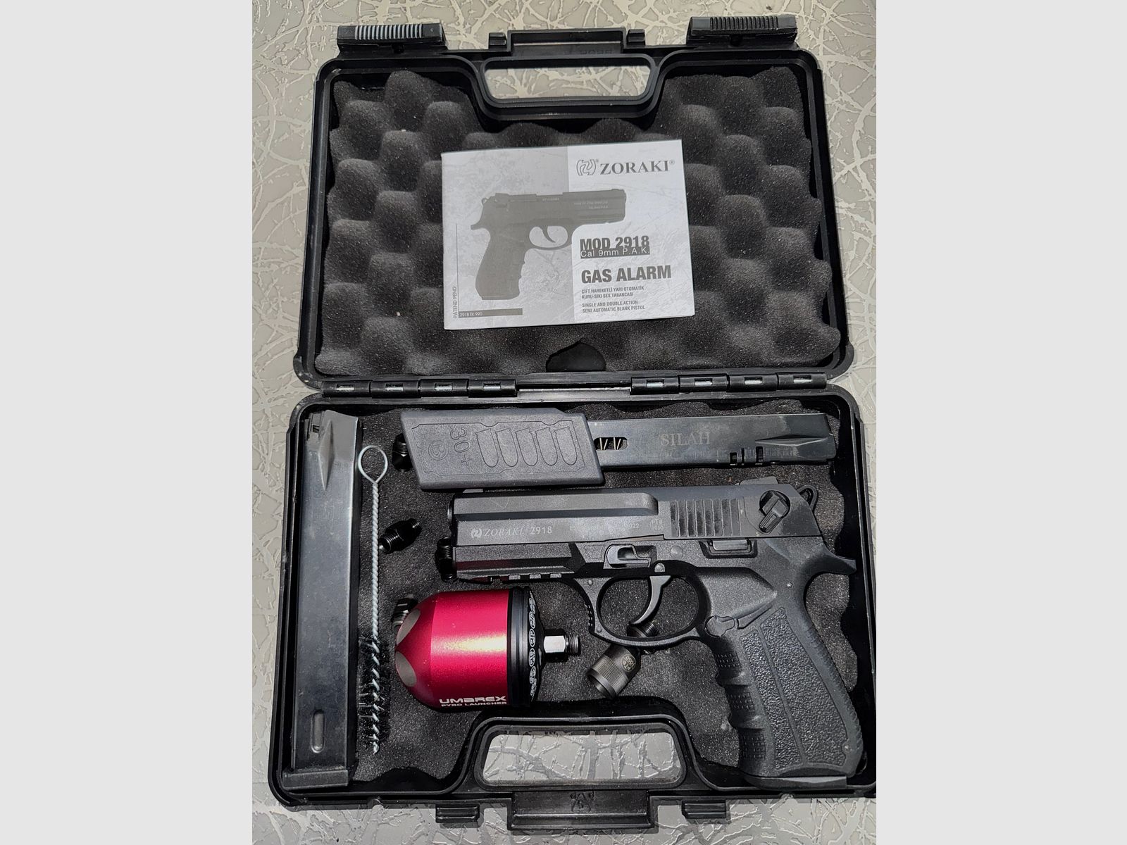 Zoraki 2918 komplett Set