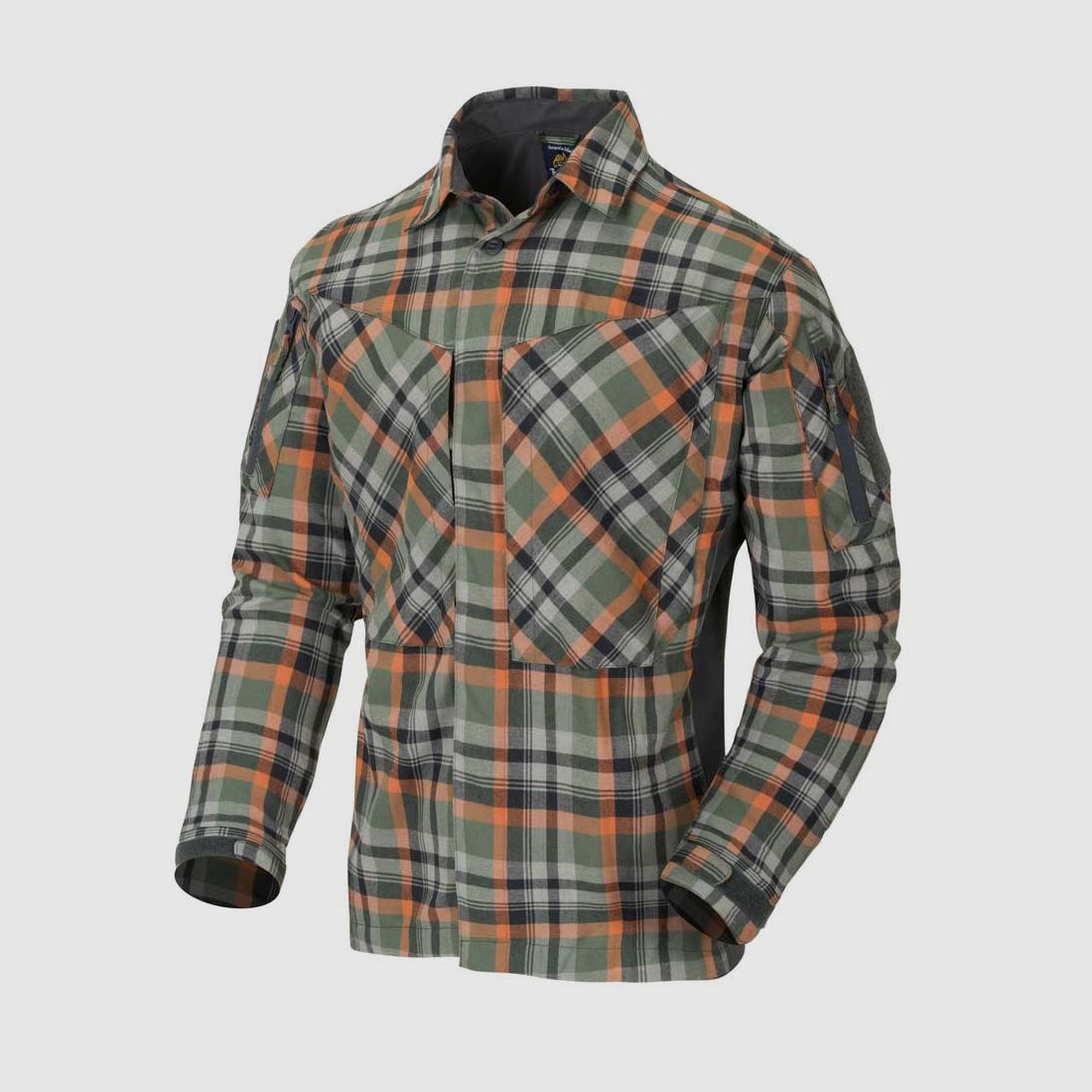 HELIKON-TEX MBDU FLANELL SHIRT® TIMBER OLIVE PLAID