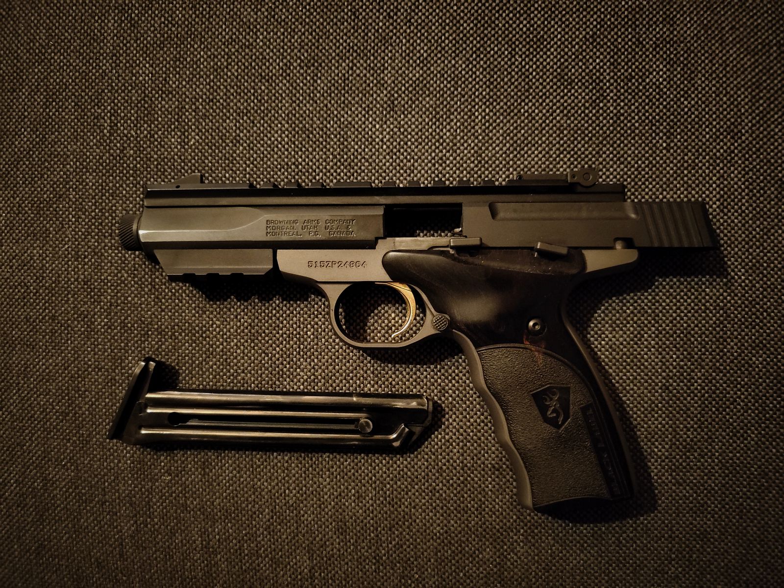 Browning Buck Mark Black Label Threaded