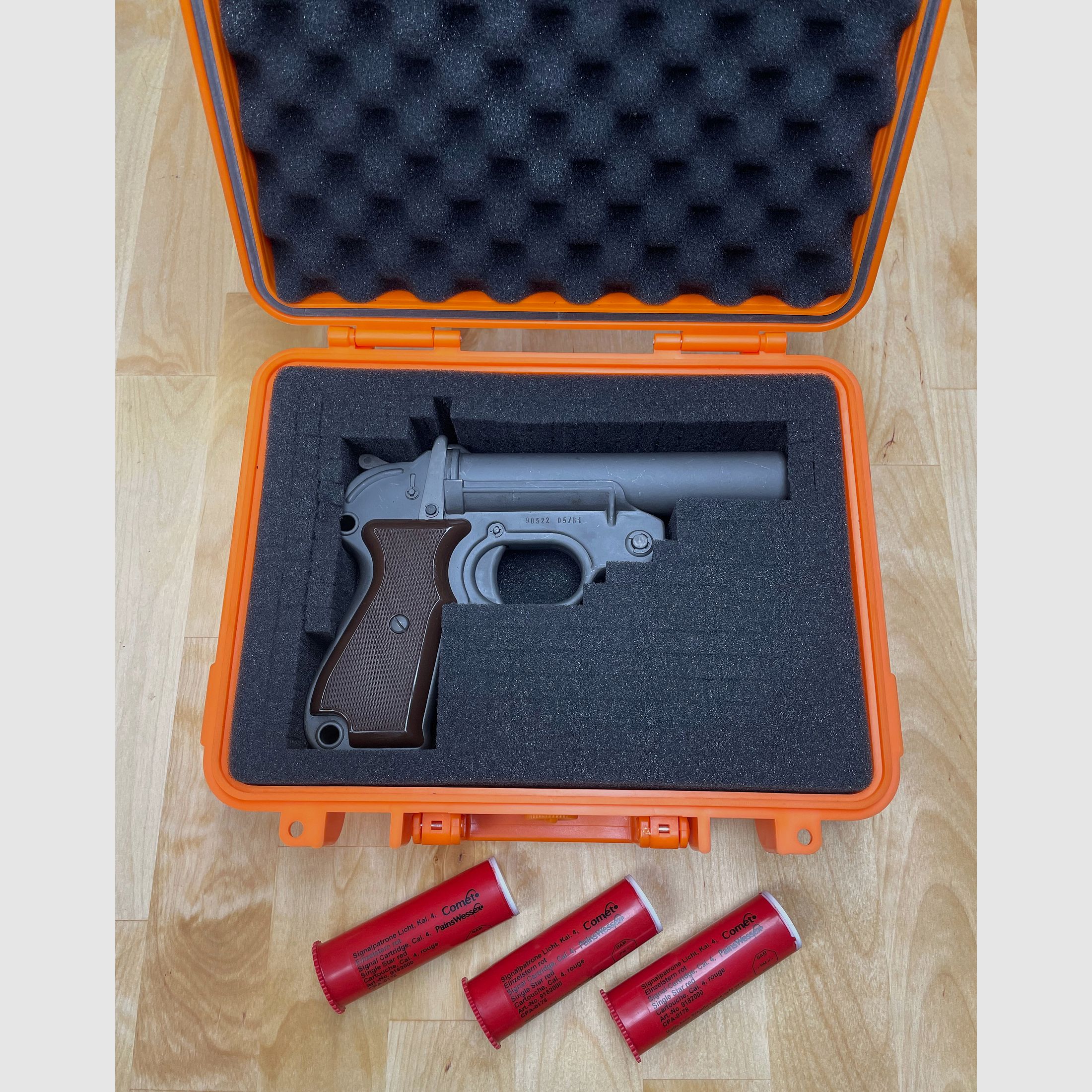 Pistolet de signalisation Diana LP4 Calibre 4 (26,5mm) avec mallette et munitions