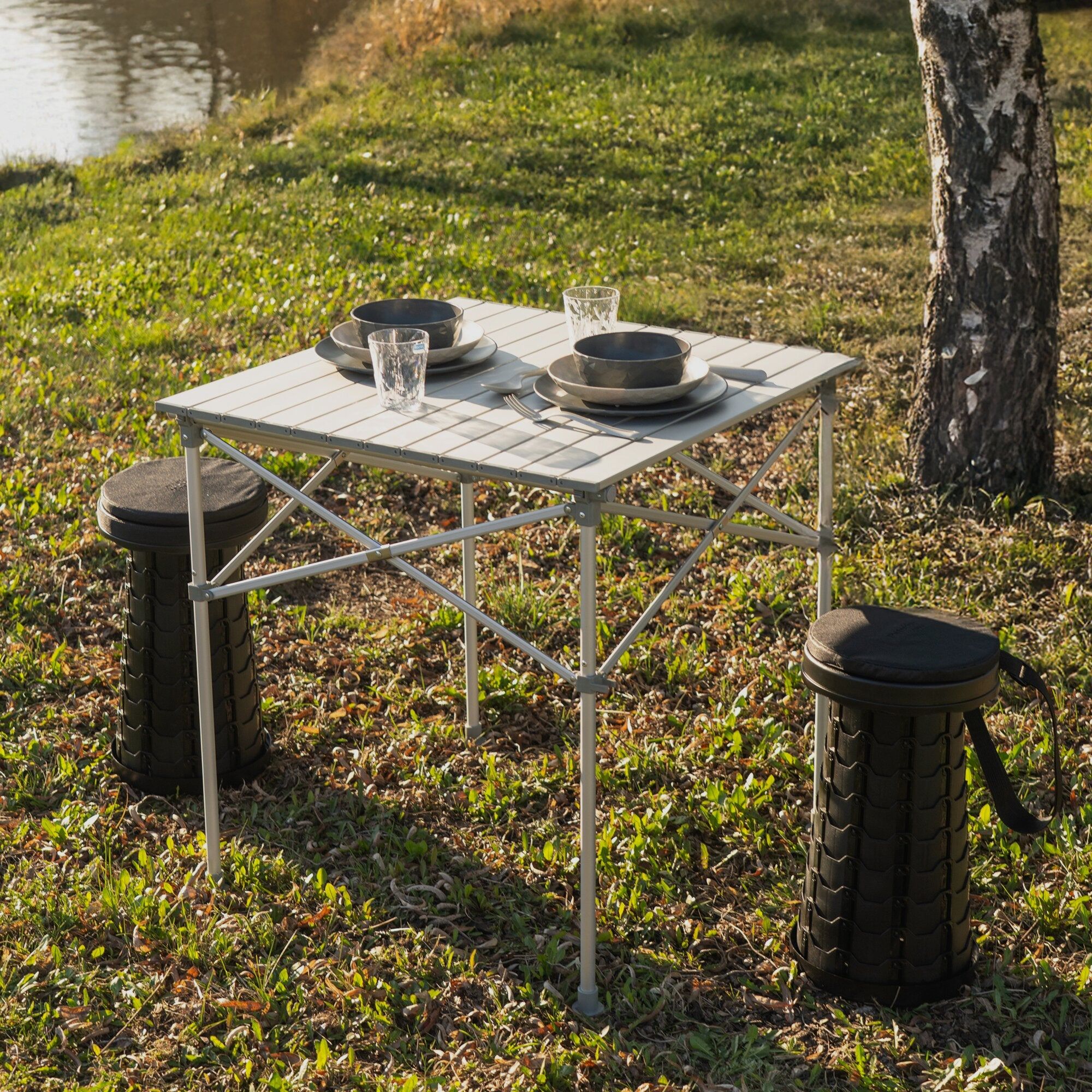 Telescoop Camping Kruk Torrette, afbeelding 1 van 5