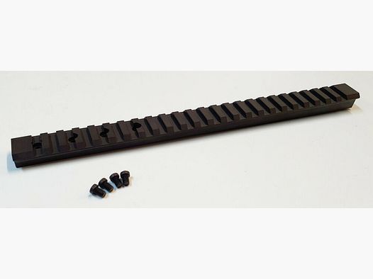 MHS Picatinny Schiene für BERGARA BA 13 ,Stahl, schwarz matt brüniert , 260mm , extra lang, Germany