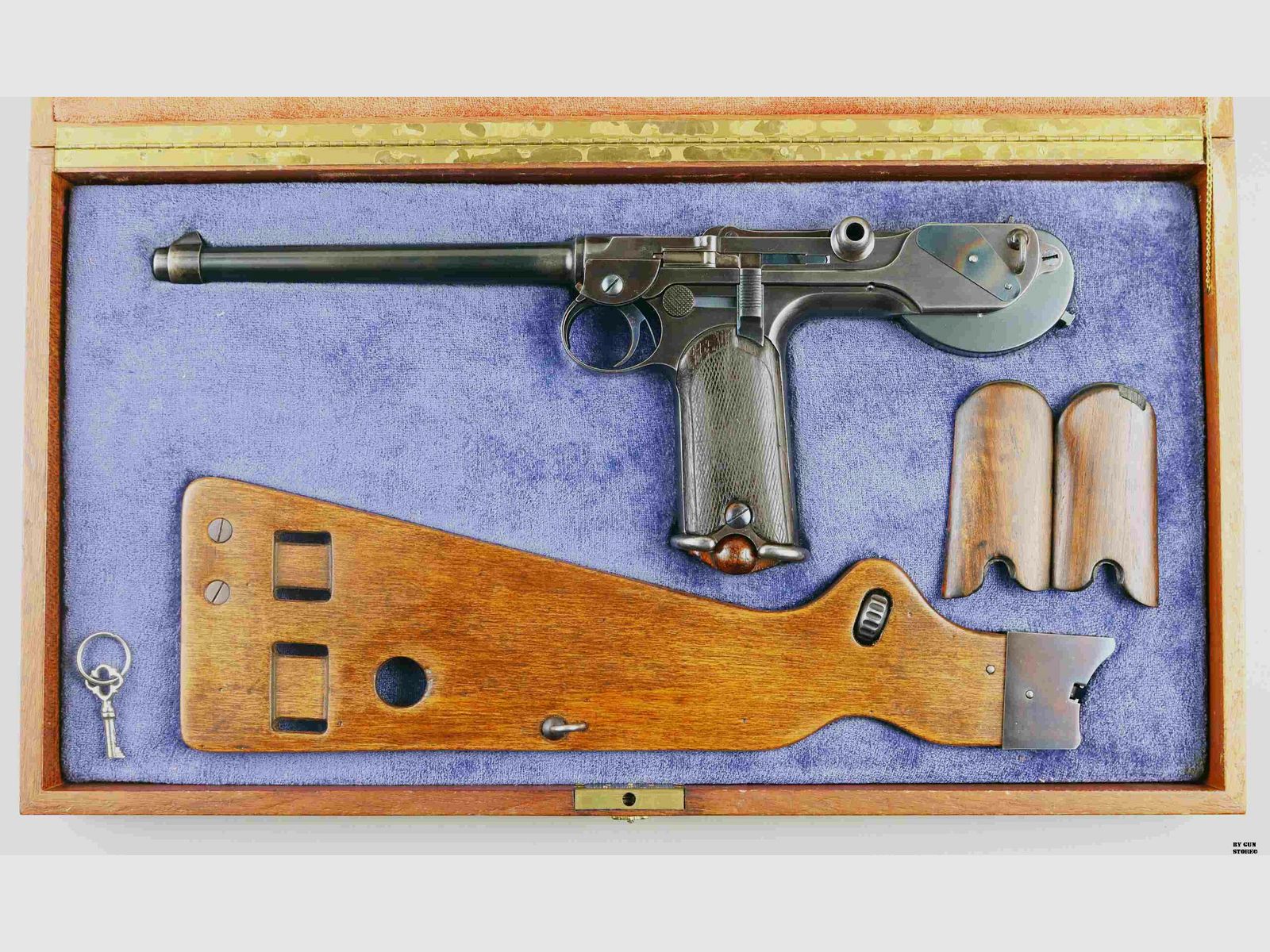 Pistole DWM Borchardt mod. C93 Kal. 7,65×25 Matr. 1208, Bild 23 von 27