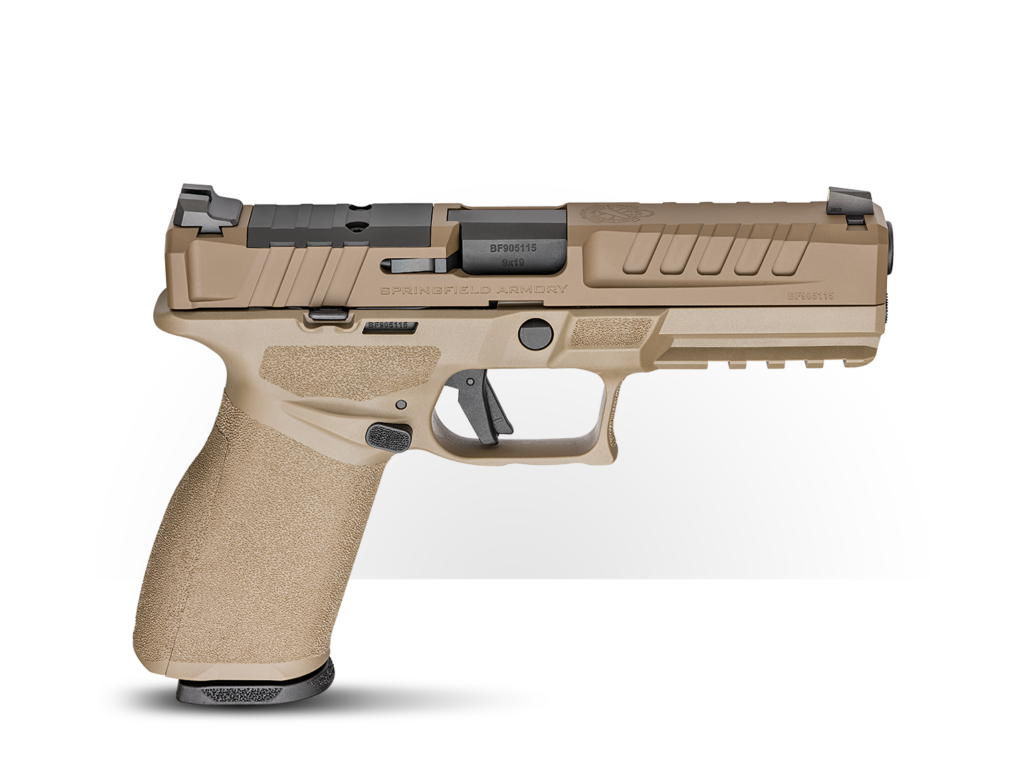 Springfield Echelon Longueur de canon 4,5" U-Notch, FDE