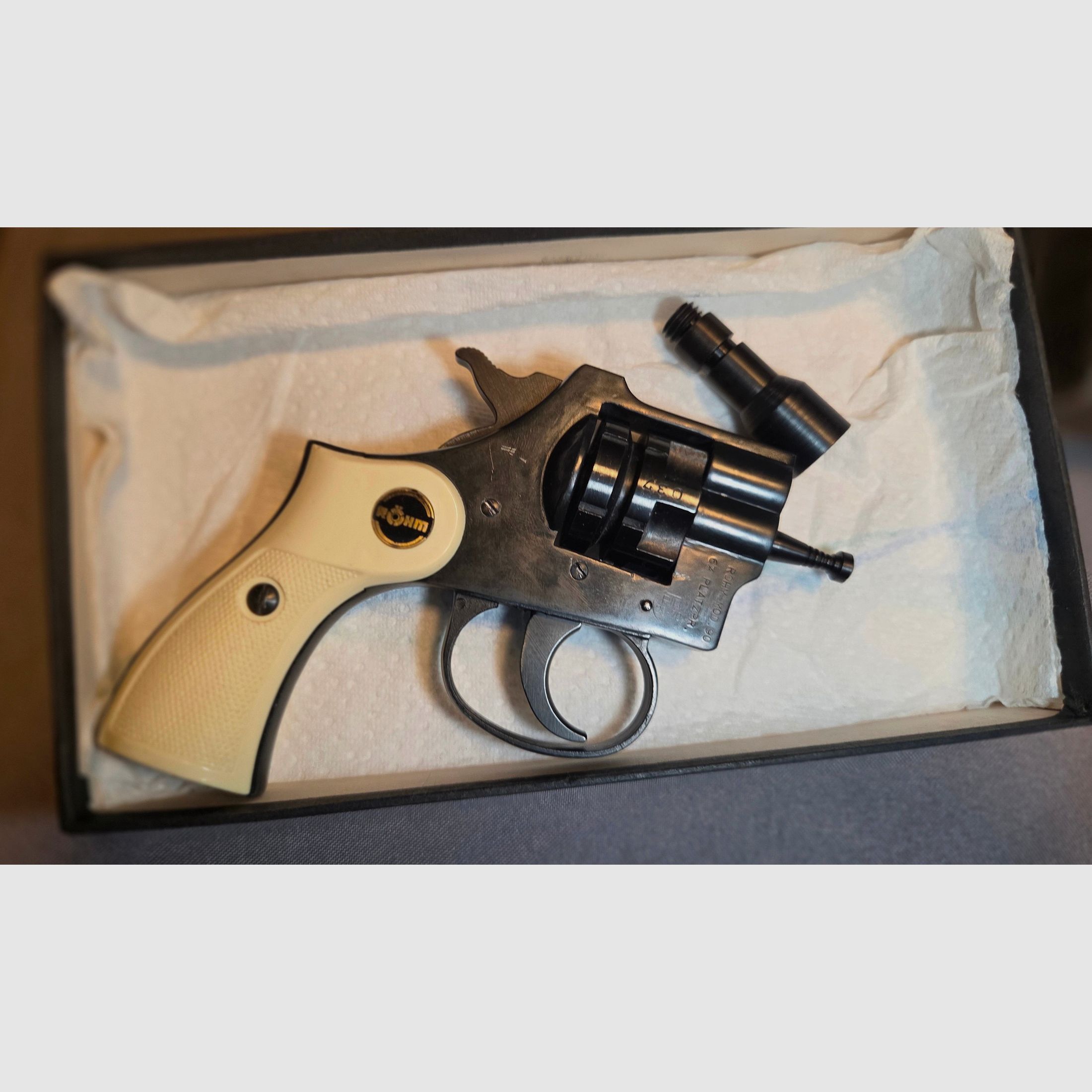 Röhm RG 9 im Cal.6mm K, Uhr alt ca. 55 Jahre Sammler Stücke sehr selten so zu bekommen, Frei ab 18 Jahre