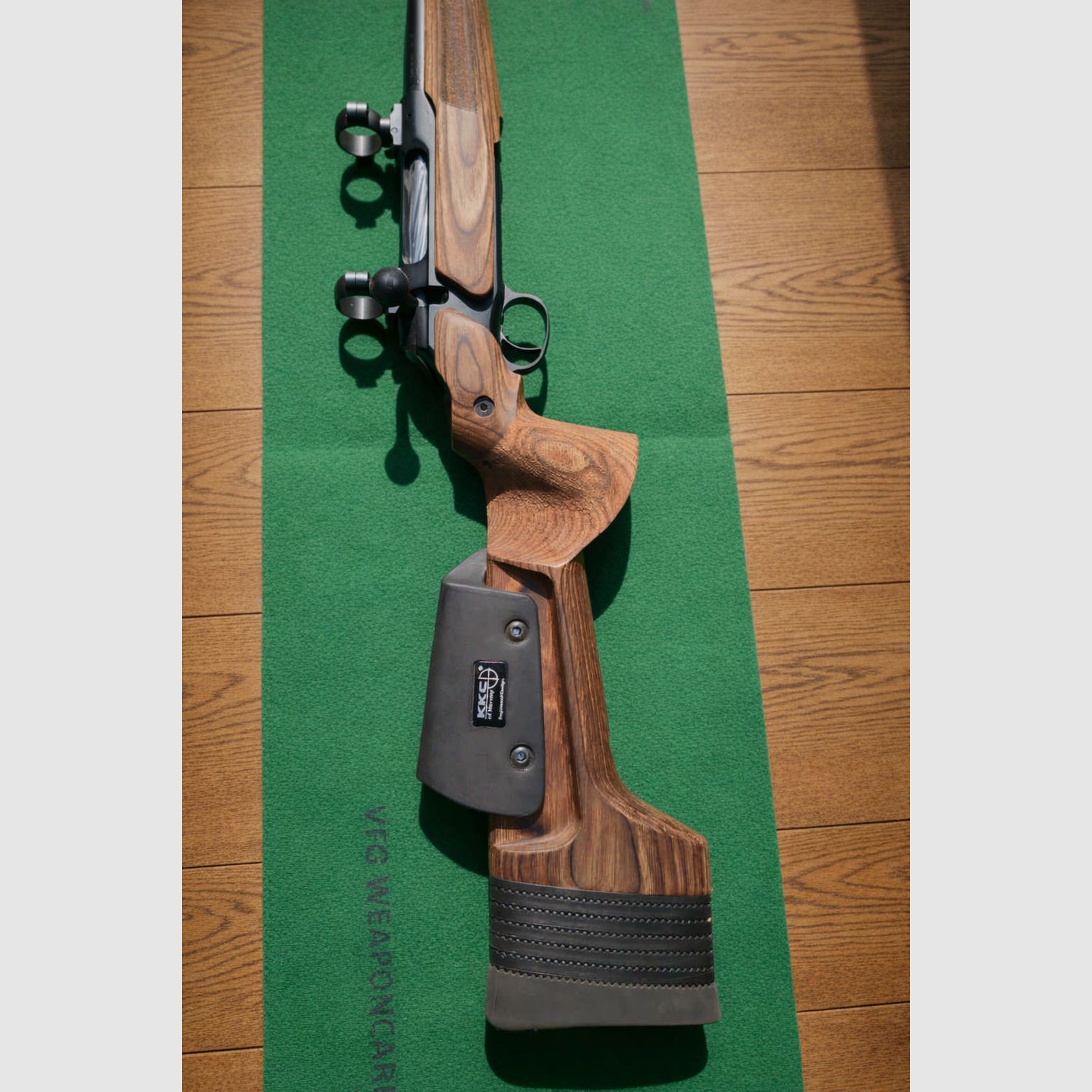 Sauer 202 Forest 8x57 IS, Stahlsystem Eckernförde, w tym KKC Maßschaft 