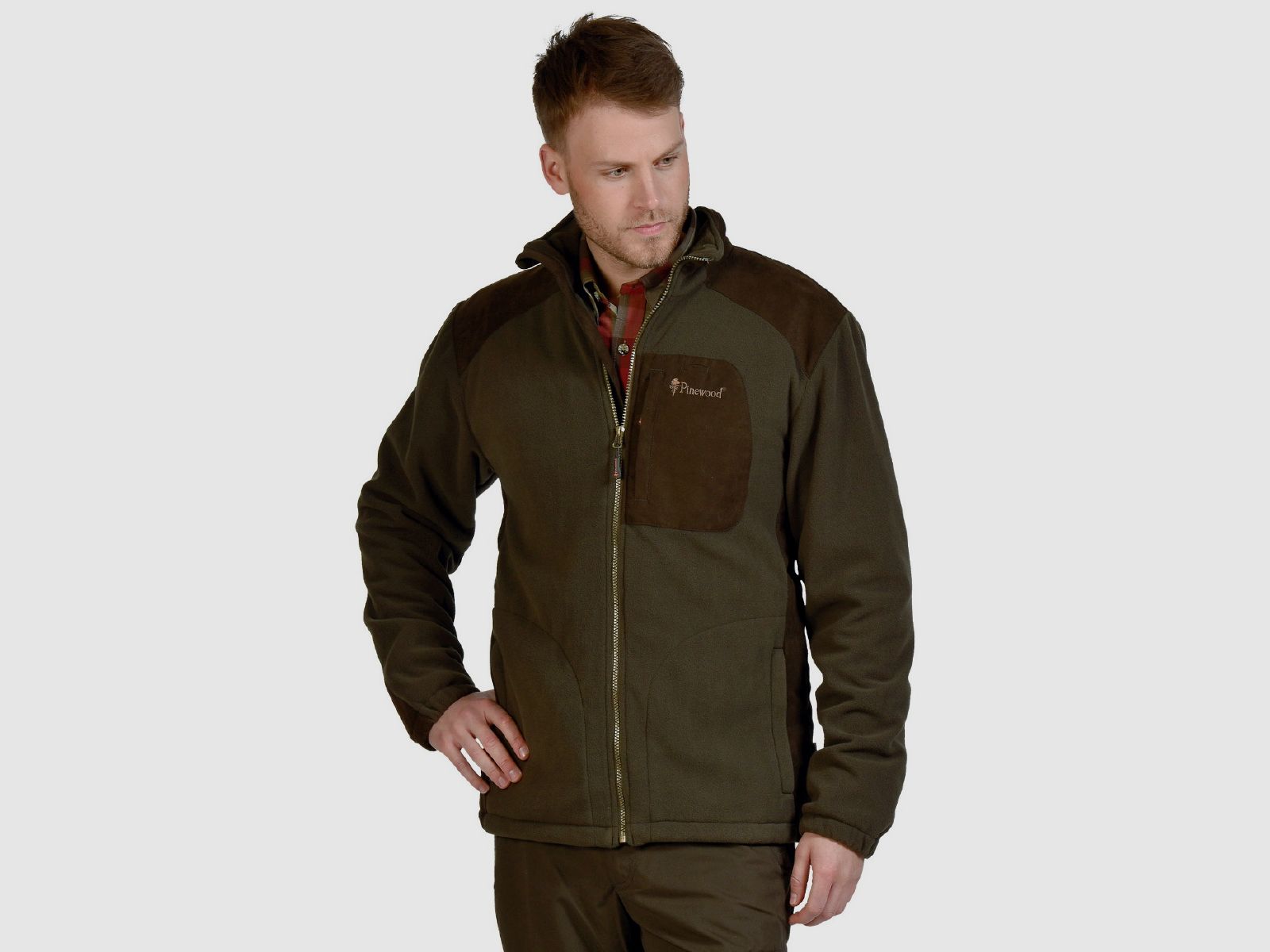 Pinewood Wildmark Membrane Fleece Jacket – Heren fleece jas, afbeelding 2 van 5