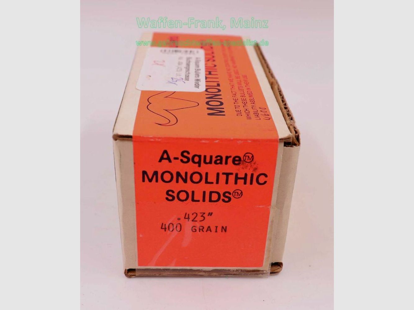 A-Square Alphin Press. Balas de rifle .404 (.423)