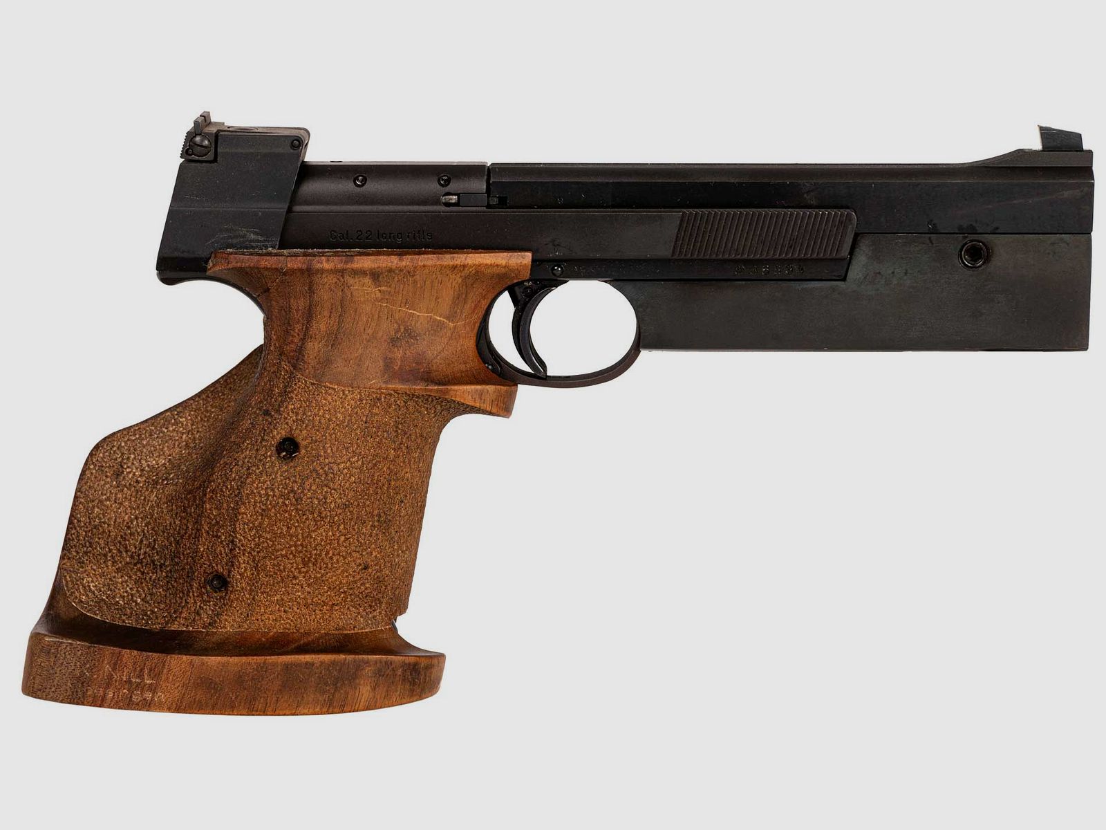 Hämmerli 208 , Sportgriff rechts, 2. Magazin, diverse Ersatzteile, .22lr