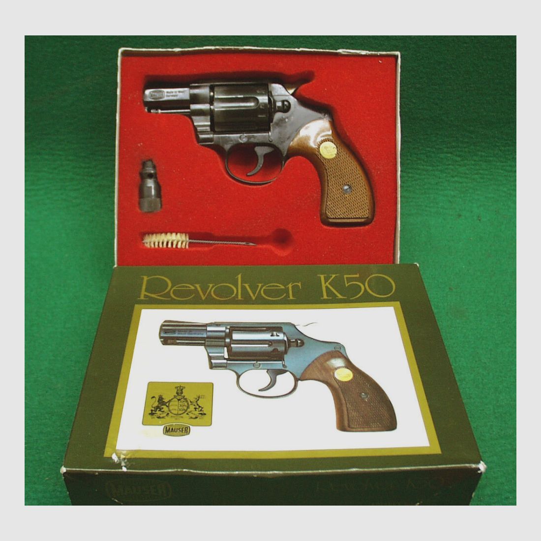 Mauser K50 pistolet alarmowy - Rewolwer K50