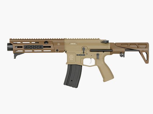 M923G 'DEX556 5.56' max. 0,5J AEG, Tan mit Fire Control System