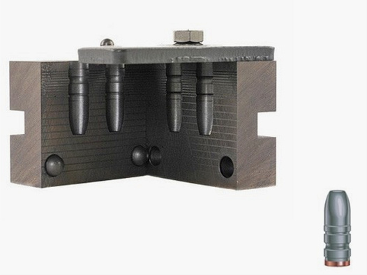 RCBS Doppelgiesskokille .321 / 8,15 mm 170 gr / 11,0 g 32-170-FN Flachkopfgeschosse Gas Check .321