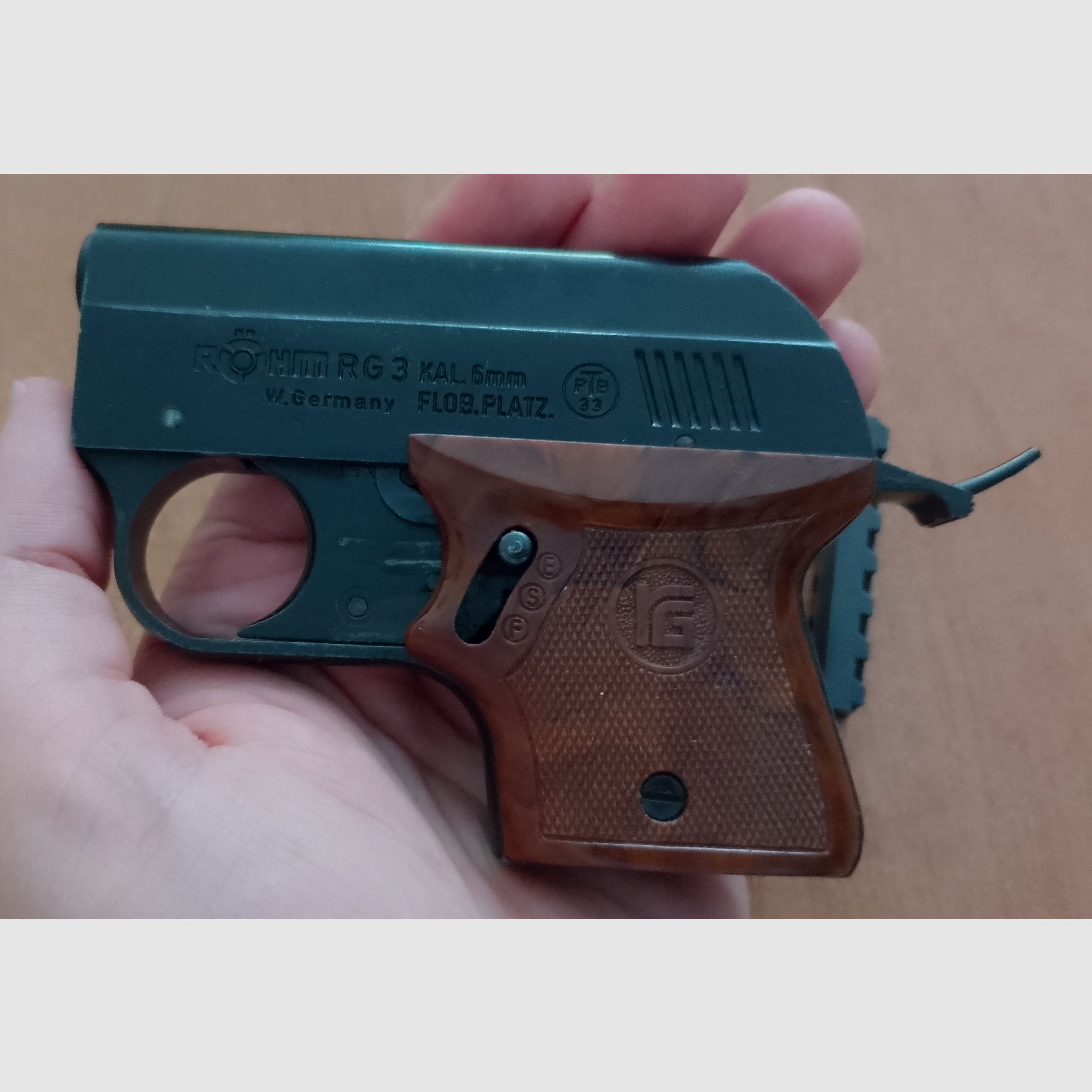 Röhm RG3 caliber 6 mm blank in PTB 33
