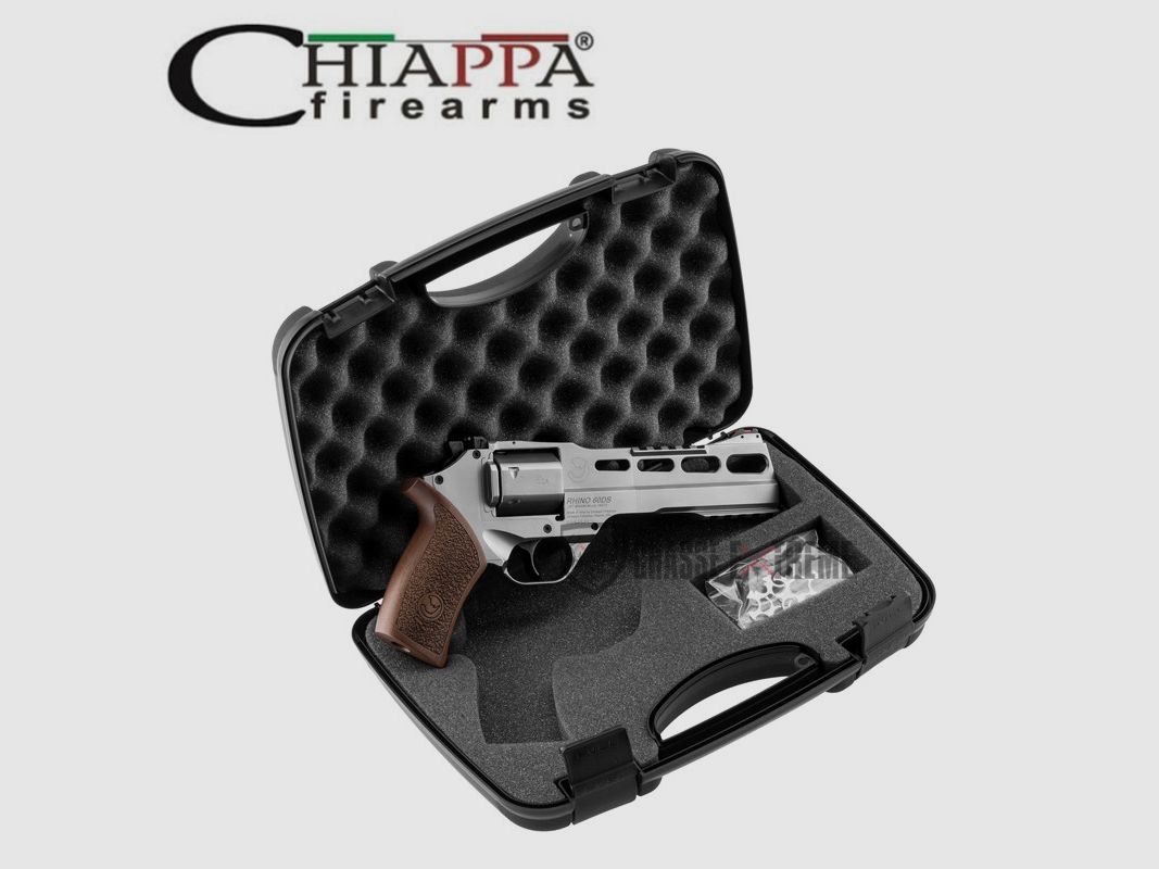 Revolver CHIAPPA Rhino 60 DS 6'' Kal 357 Mag Inox, afbeelding 6 van 7