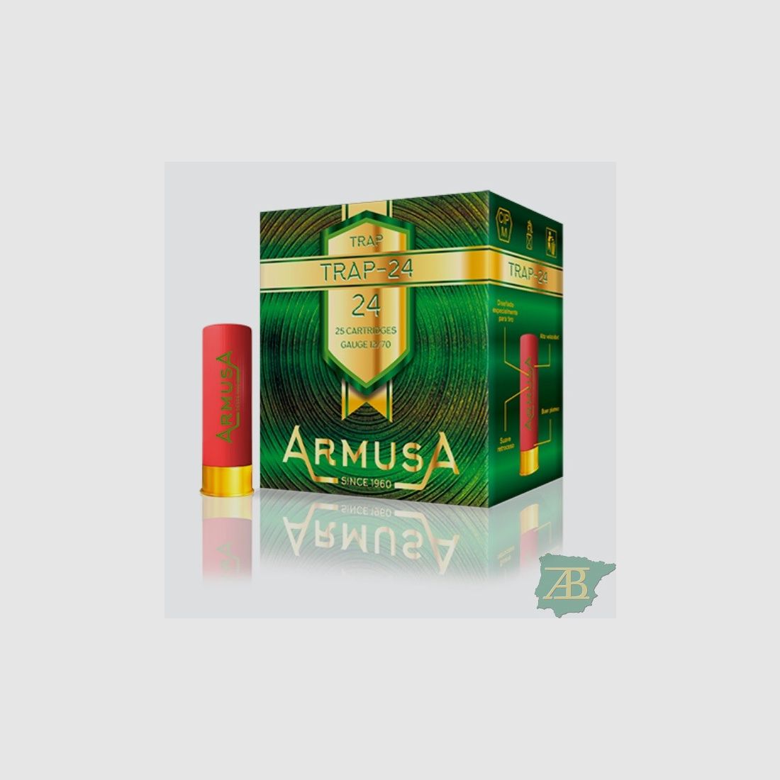 Scatola di cartucce ARMUSA TRAP 24GR