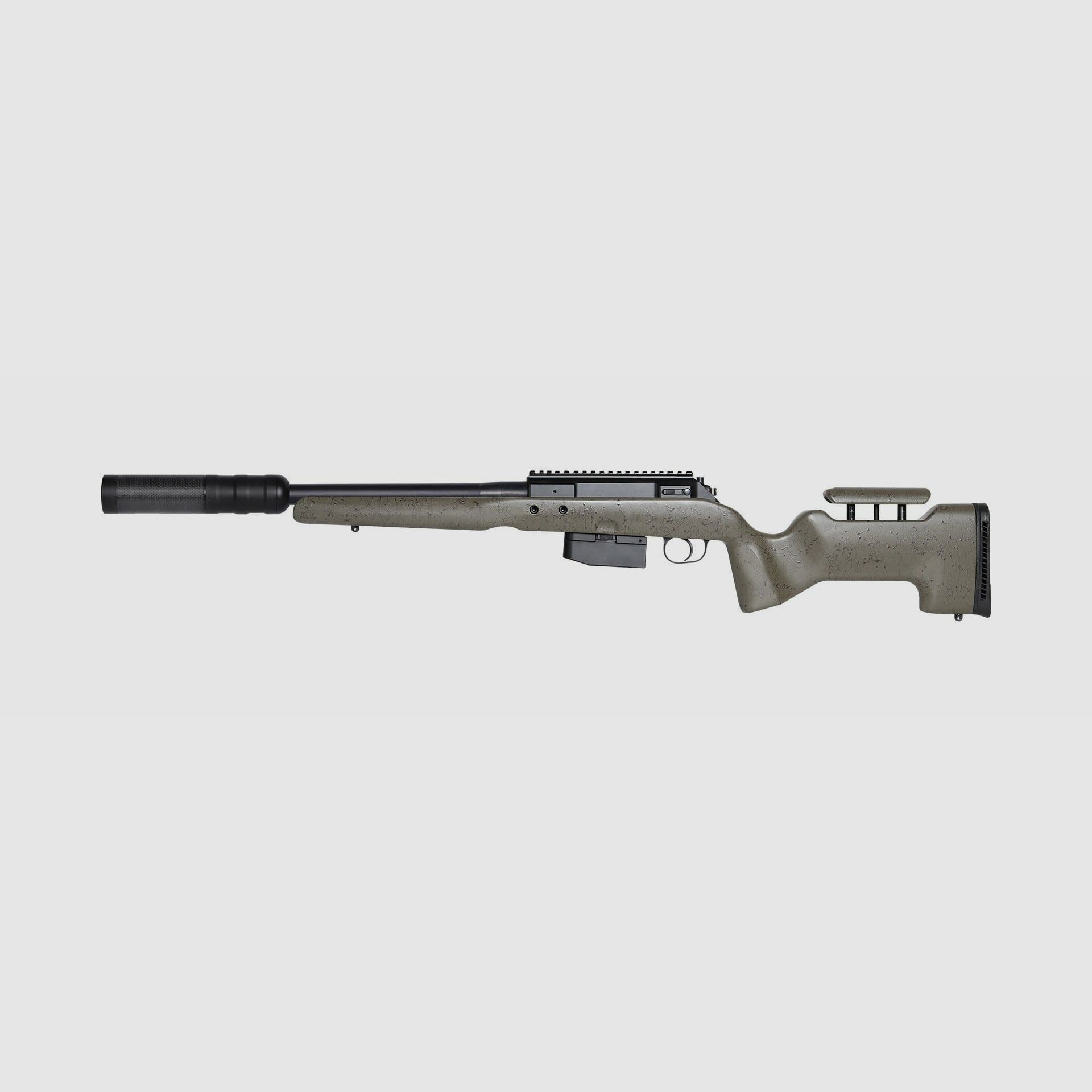 Voere LBW-M mit German Gun Stock und Integralschalldämpfer, Bild 2 von 2