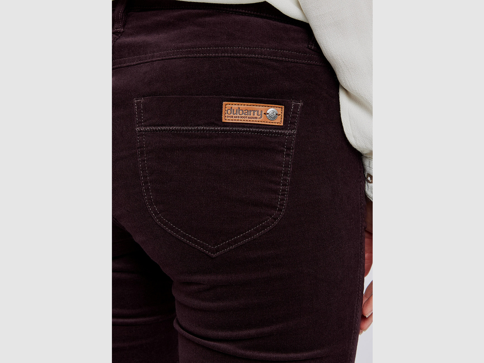 Dubarry of Ireland Pantalon en velours côtelé Honeysuckle ruby