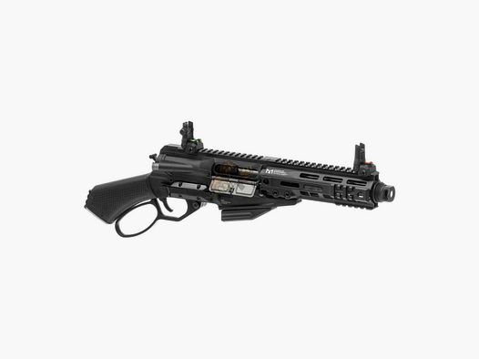G&G LevAR 7" Fucile a leva a gas in nero Airsoft libero da 18