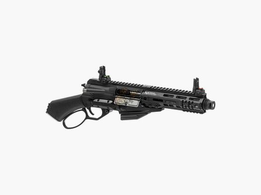 G&G LevAR 7" Fucile a leva a gas in nero Airsoft libero da 18