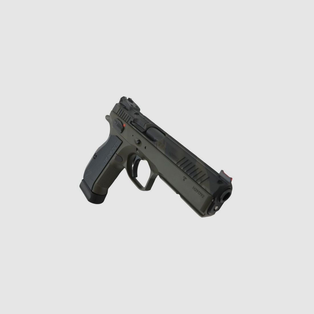Czech Armory CZ 75 Shadow 2 OR - black grip panels Camo/olive - 9mm Luger - special edition