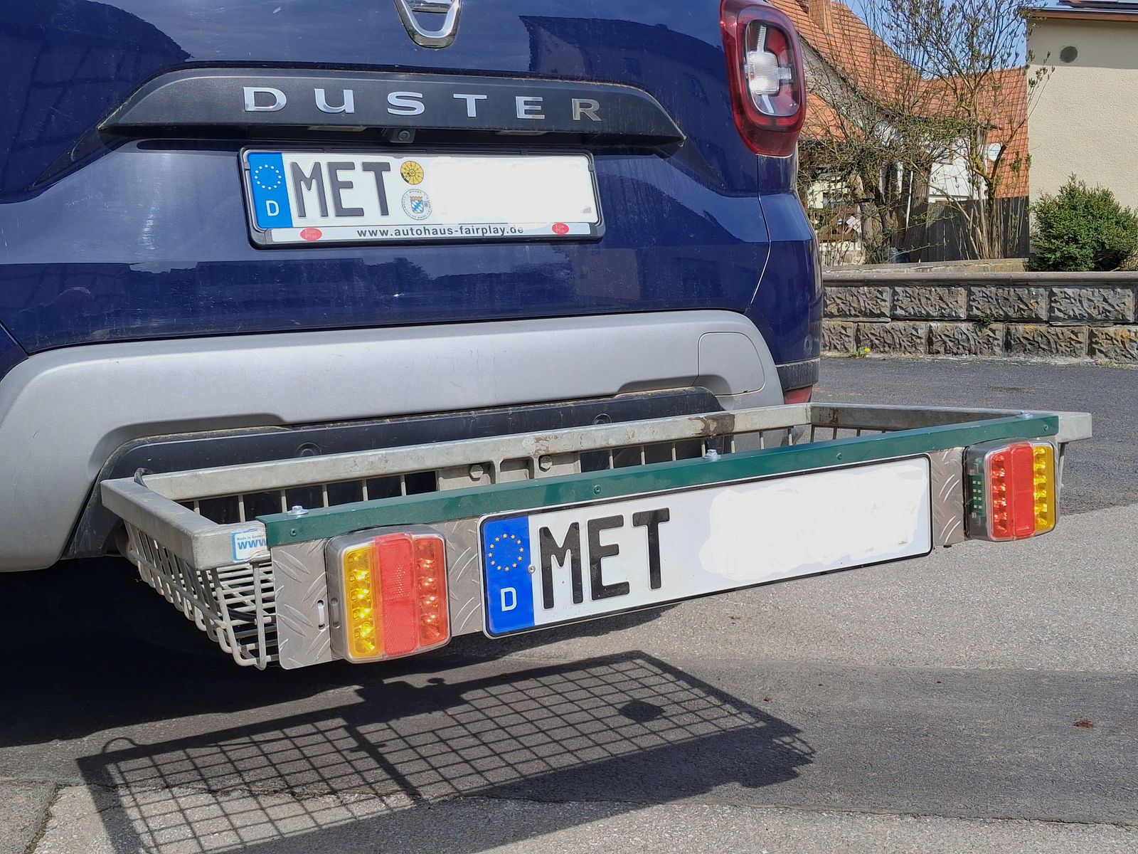 Hack Pack -used- with LED lighting and license plate tread plate