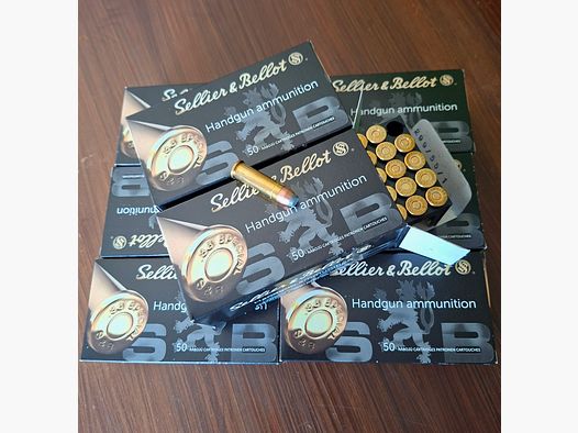 Sellier & Bellot 38 Special SP 158grs, 10,25g amunicja 400 szt. 8 paczek