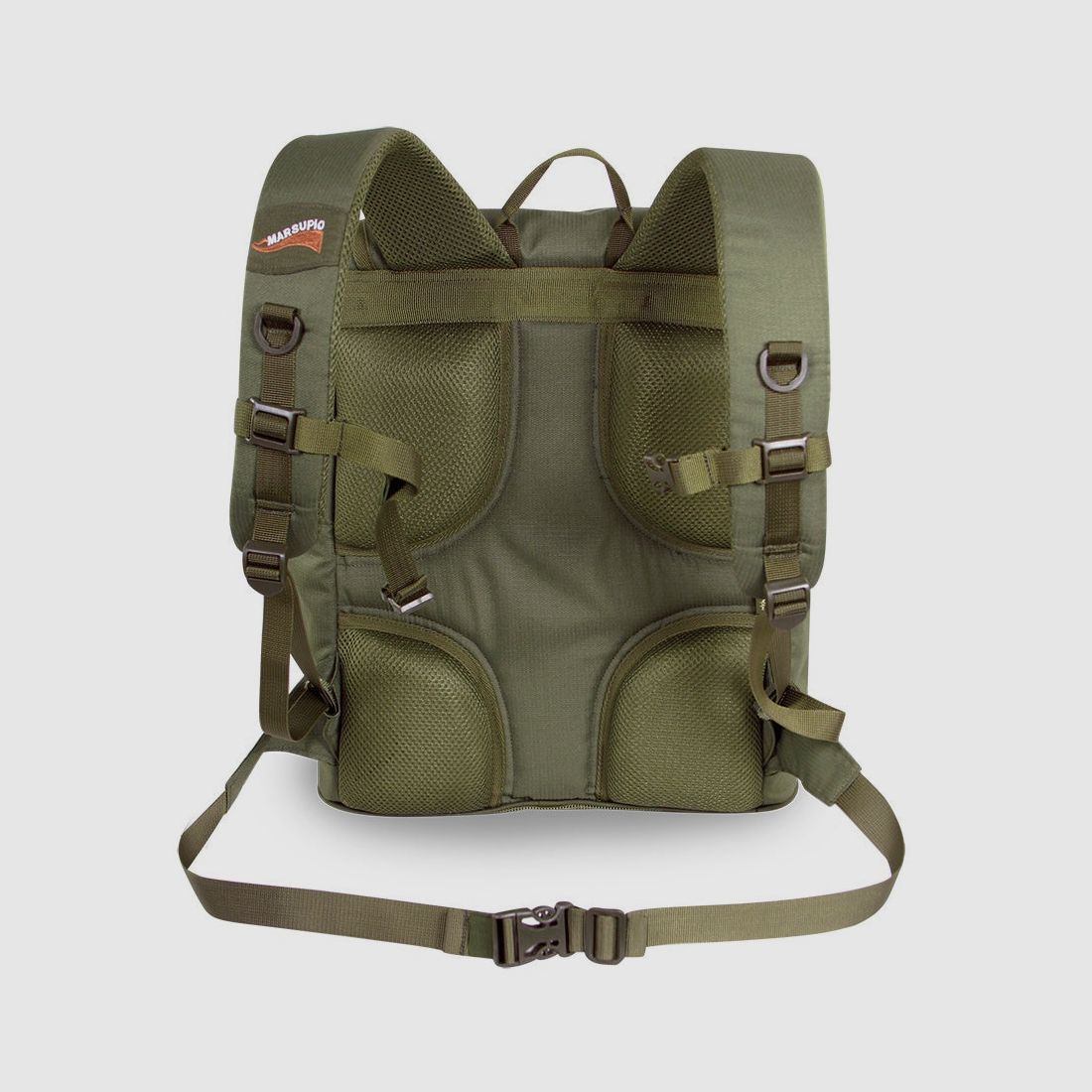MARSUPIO ZAINO FOREST 35 BIS LT IN MAR-TEX RIPSTOP PU GRÜN, Bild 2 von 5