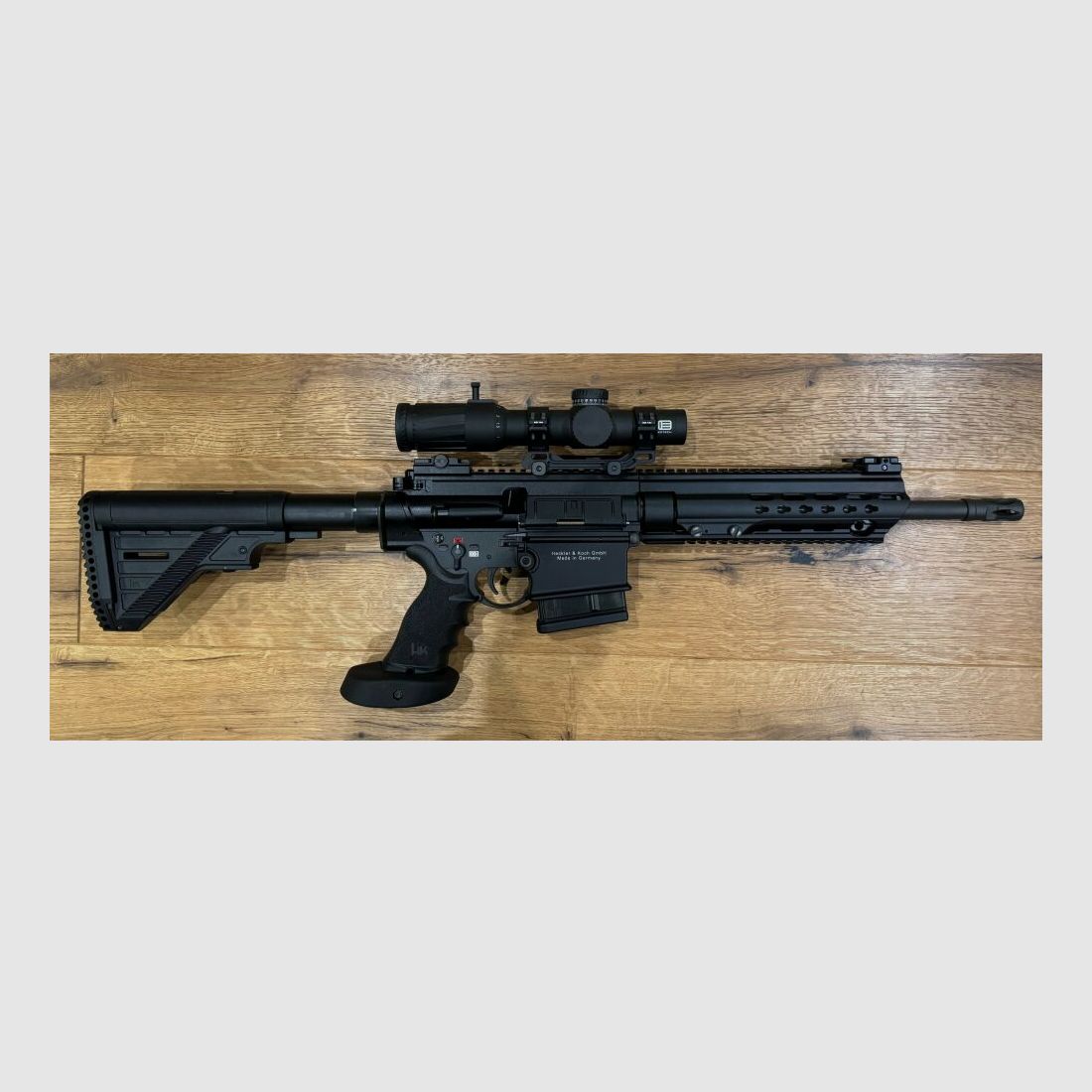Heckler und Koch MR308 A3 Slimline 13" czarny w tym Eo-Tech VUDU ZF
