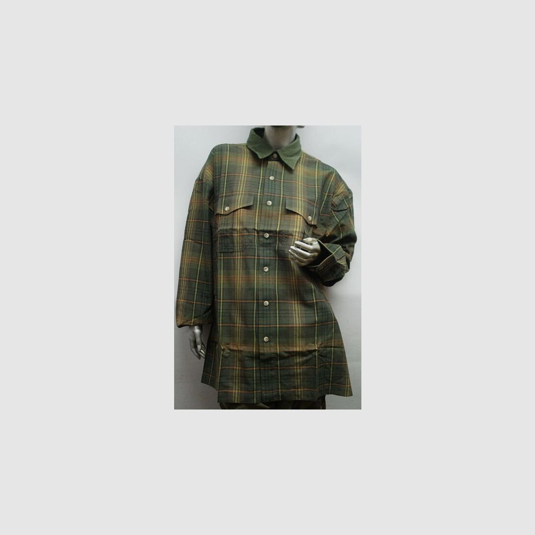Chemise AKAH Kitzbühel Taille L 1/1 Manche Carreaux
