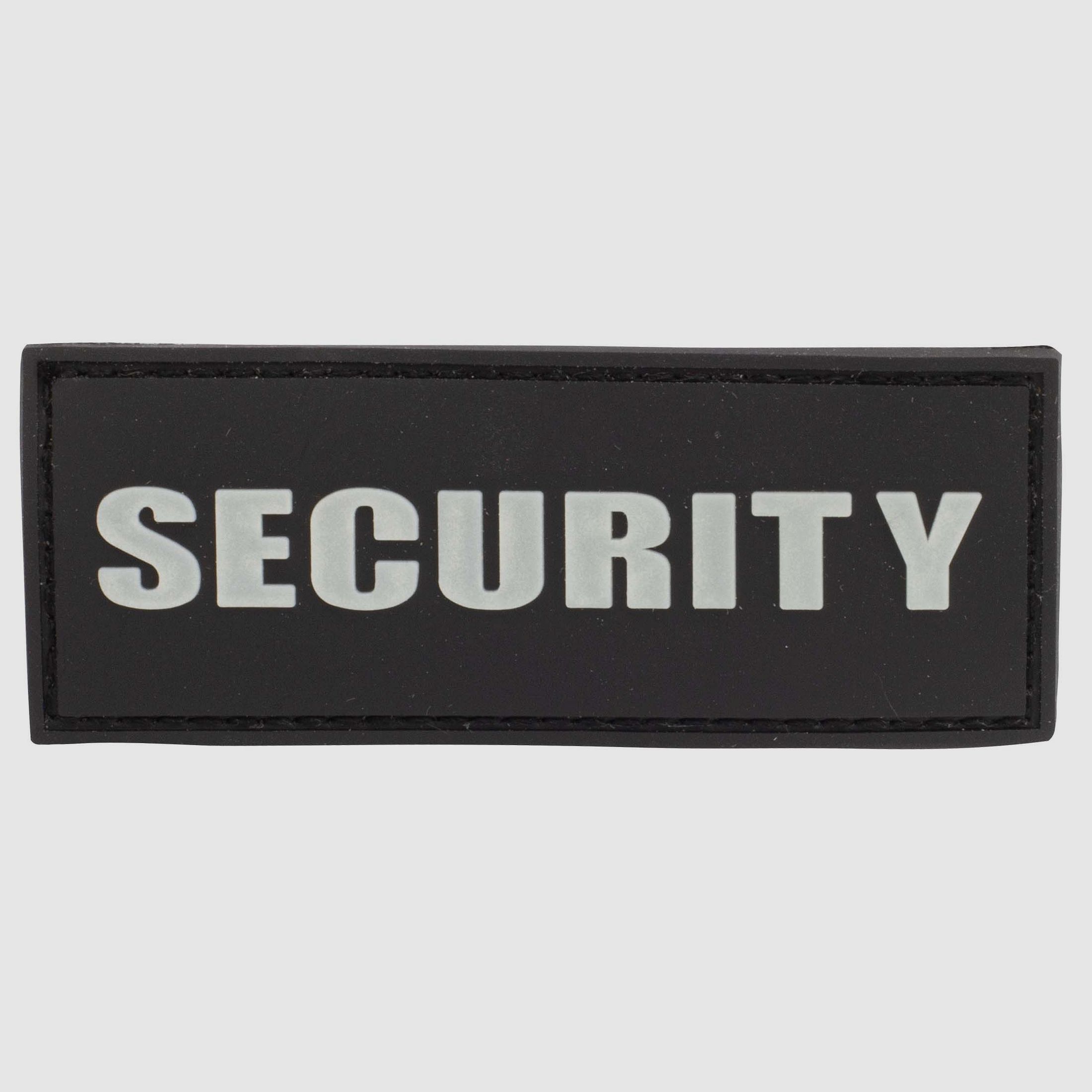 Security 3D rubber patch fluorescent