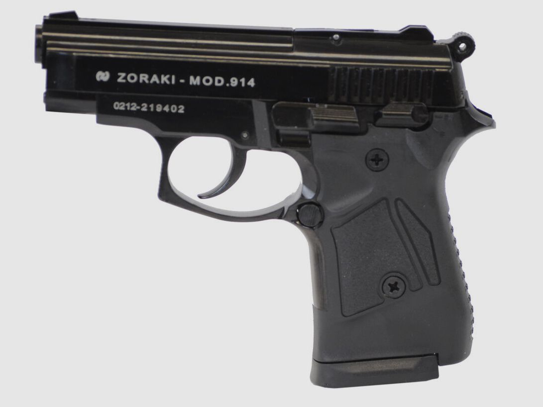 Zoraki 914 Czarny, 14 strzałów