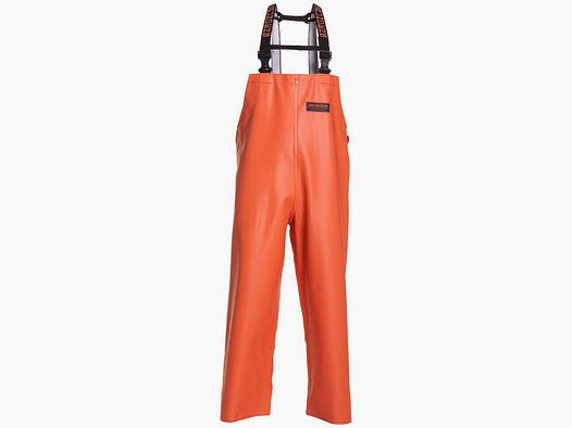 Grundéns Herkules 16 Latz-Angelhose Unisex Orange - L