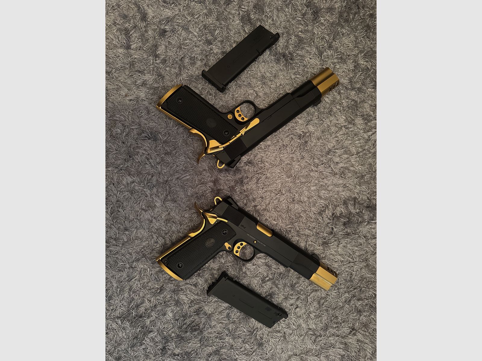 Vorsk Airsoft VP-X 1911 metal completo GBB 6mm BB Gold Match