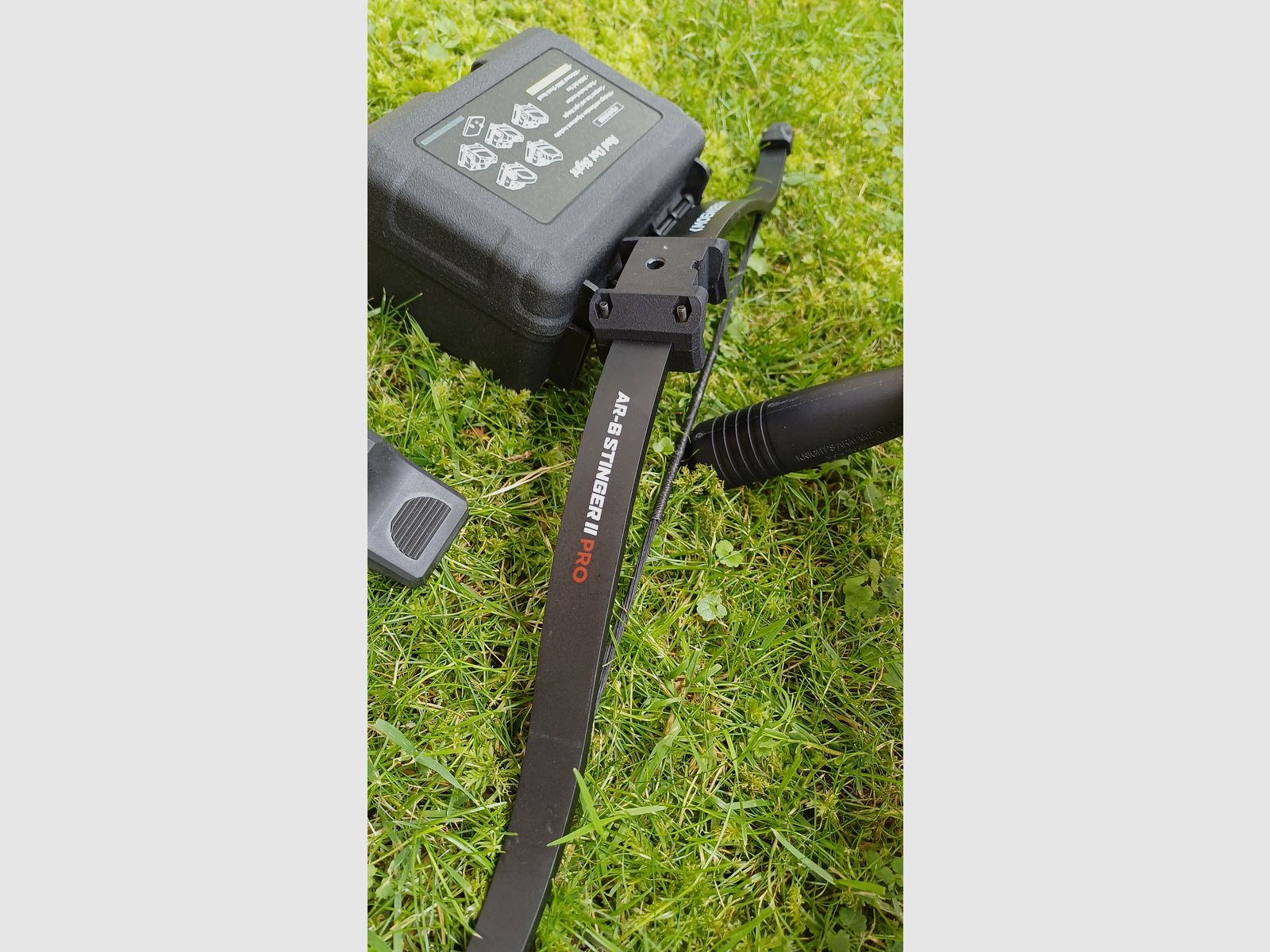 Steambow Stinger 2 inkl. Wechselwurfarm 55 u 90 , Reddot  Pfeile 
