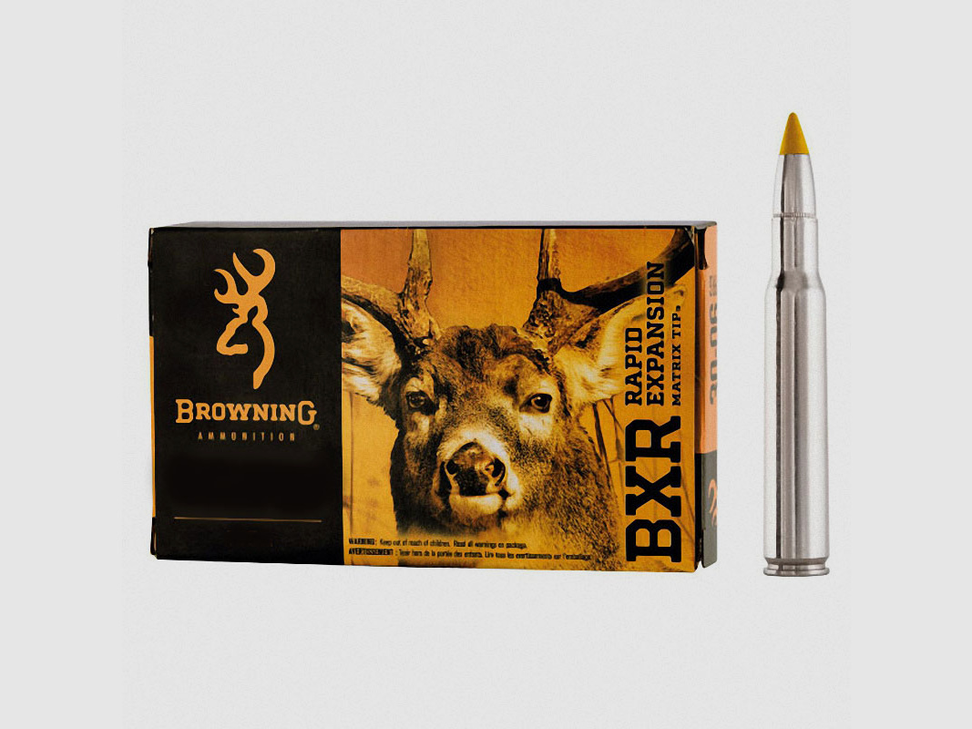 Browning 6,5mm Creedmoor 129GR BXR 20 Patronen