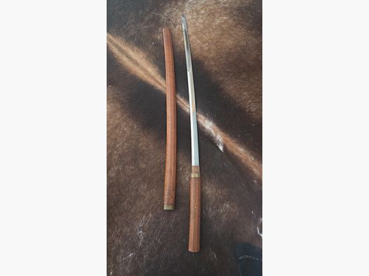 Japanisches Schwert katana alt keine Orden oder Helme