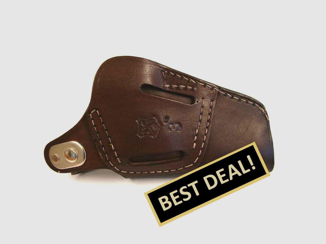 Alfa Proj Leder Holster für 3'' Braun