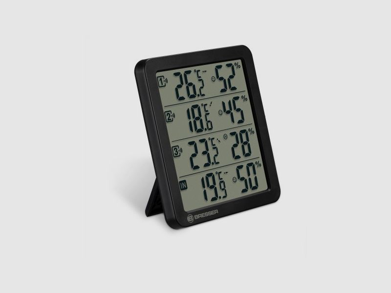 BRESSER Quadro NV Thermomètre et Hygromètre noir, image 13 sur 15